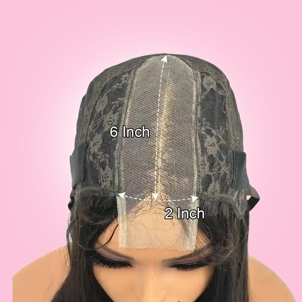 2x6 closure wig HD lace 28 inch body wave