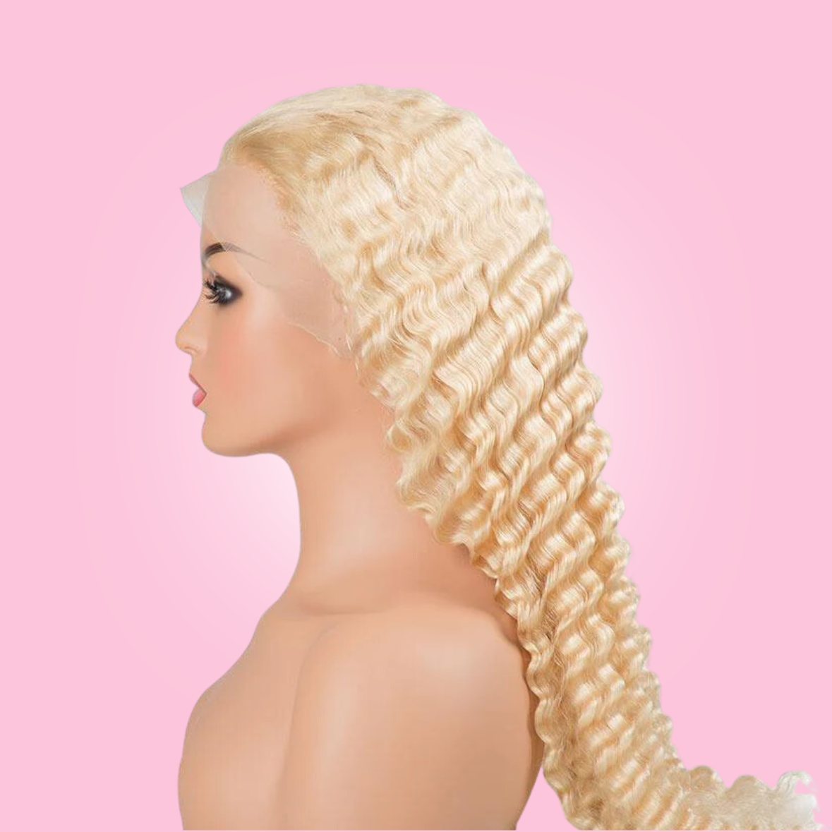 613 FULL LACE FRONTAL WIG | 13X4 BLONDE HUMAN HAIR | 180% DENSITY | BODY WAVE, DEEP WAVE, STRAIGHT | ARMANI EXTENSIONS