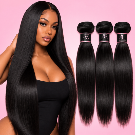 Armani Reserve Luxury Virgin Hair | 3 Bundle Deal | Straight, Body Wave, Deep Wave & Loose Wave | 10-46 Inch