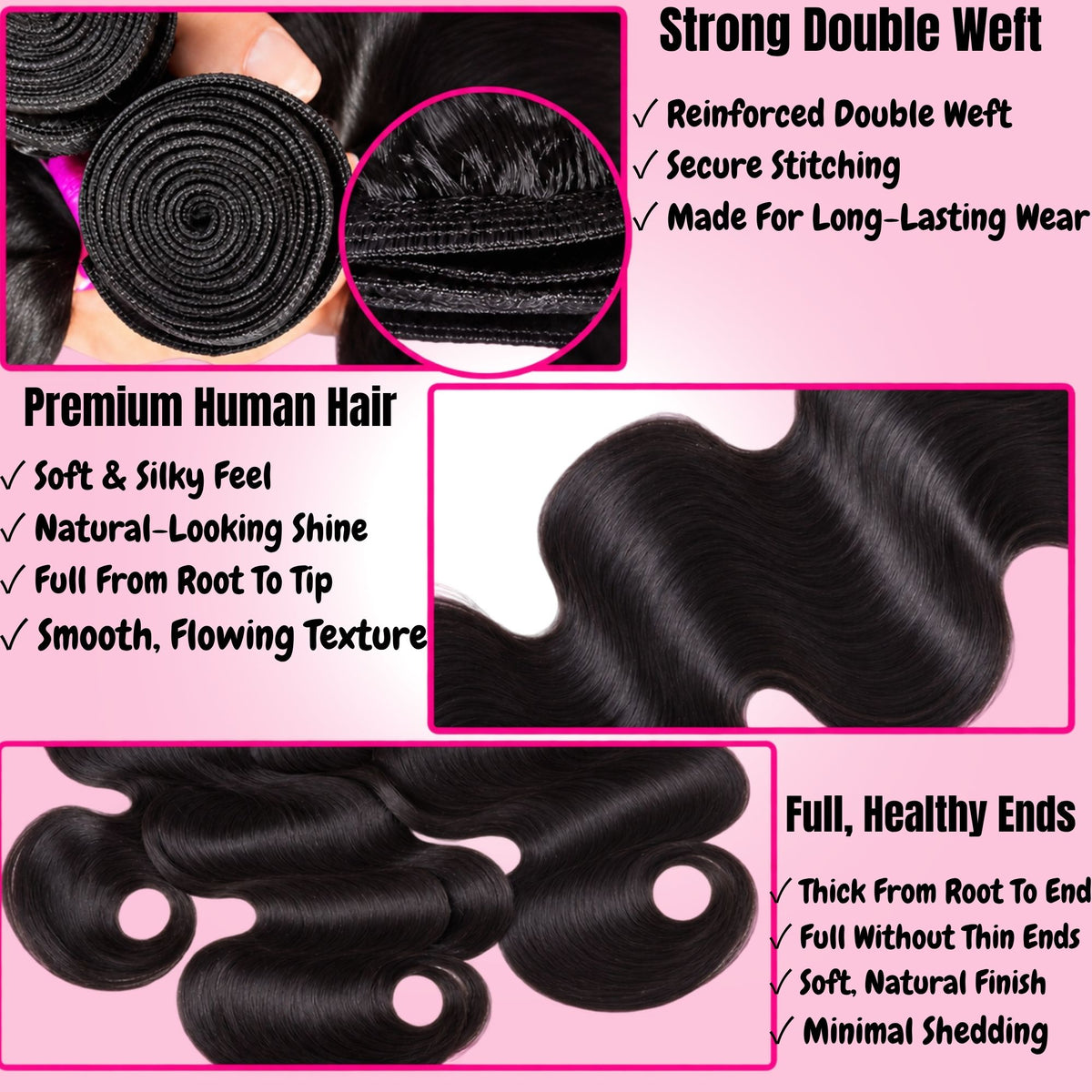 Armani Essential 3 Bundle + Closure Deal