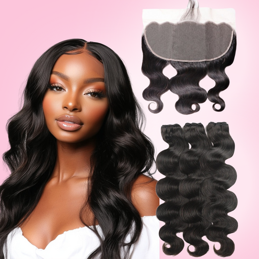 3 BUNDLES & FRONTAL DEAL ST|BW|LW